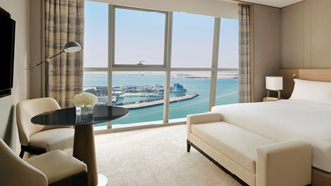 Sea view room at InterContinental Residences Abu Dhabi